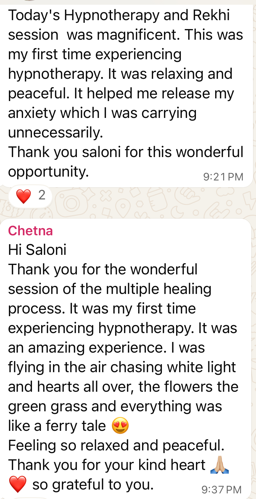 Testimonial